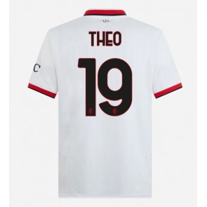 Billiga AC Milan Theo Hernandez #19 Bortatröja 2024-25 Kortärmad